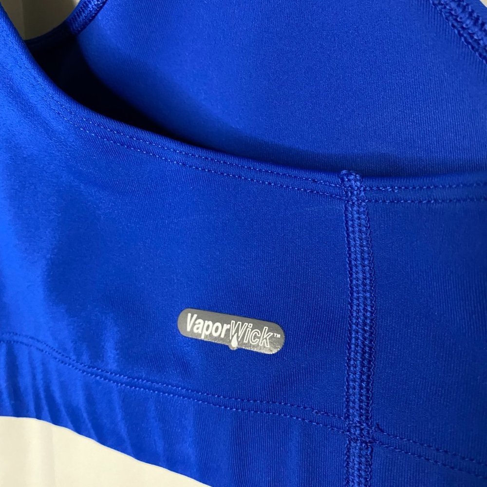 The North Face Vapor Wick Racer Back Sports Bra Blue Size Large - Picture 3 of 8